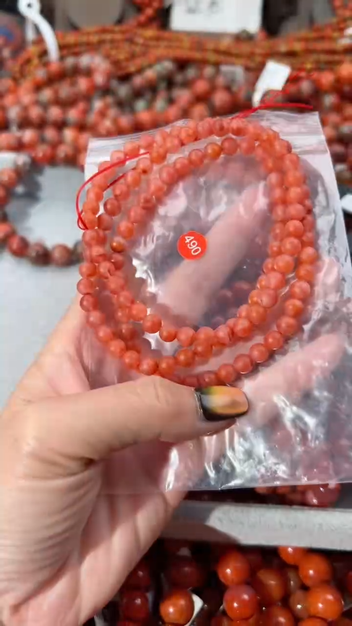 【闪购商品】南红玛瑙手串未镶嵌6+