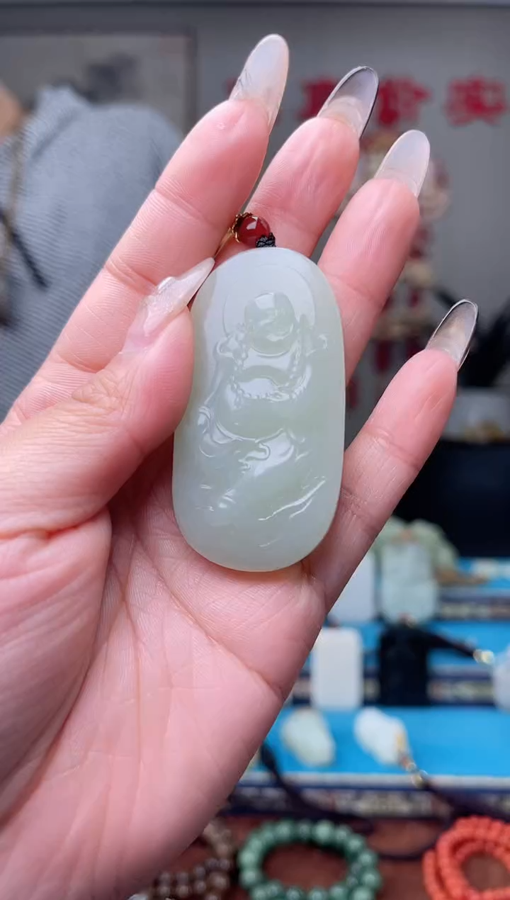 【闪购商品】和田玉挂件未镶嵌1