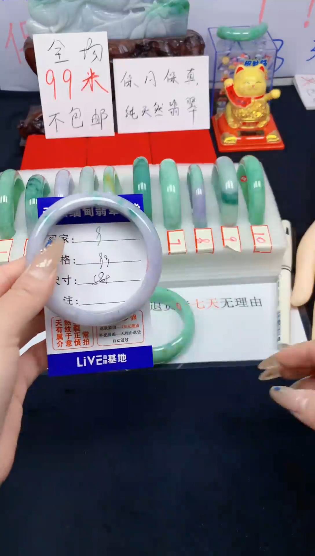 未镶嵌手镯翡翠9