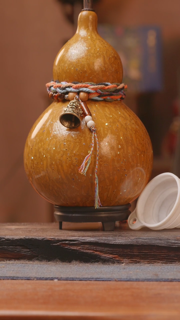 【闪购商品】247号精品大漆葫芦防腐防渗装水茶酒