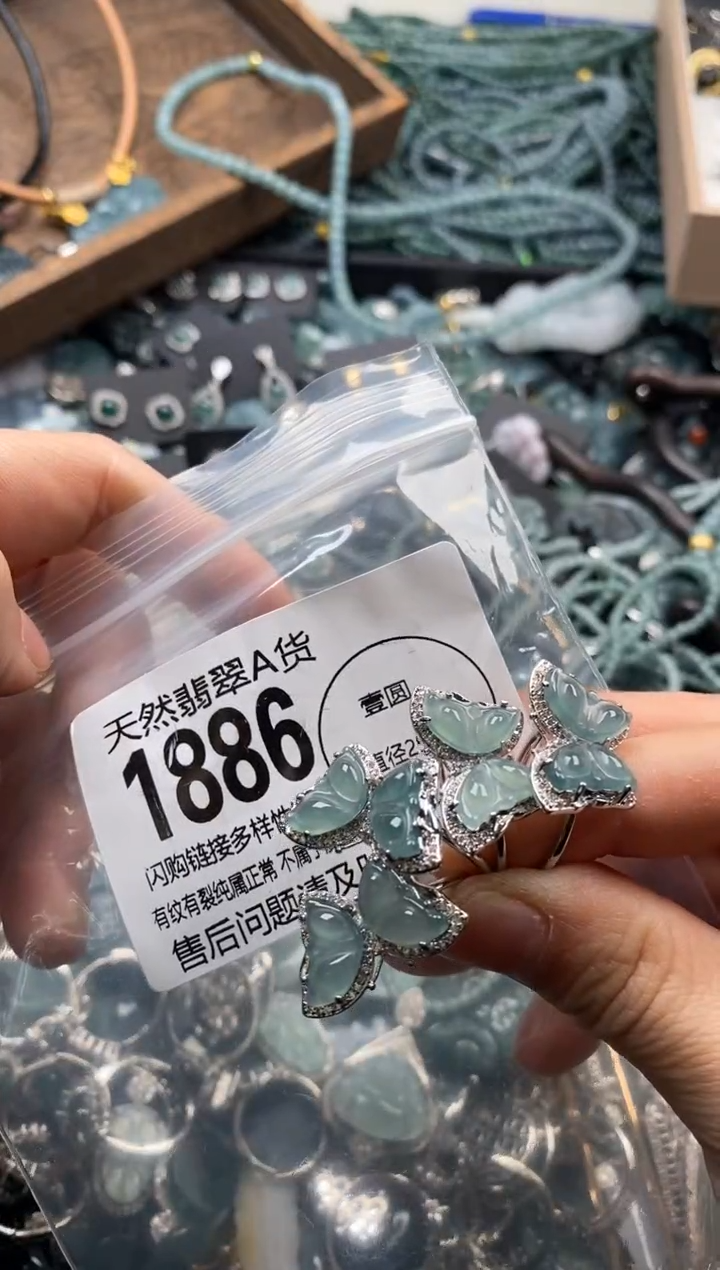 【闪购商品】翡翠颈饰未镶嵌多样性发其一1886