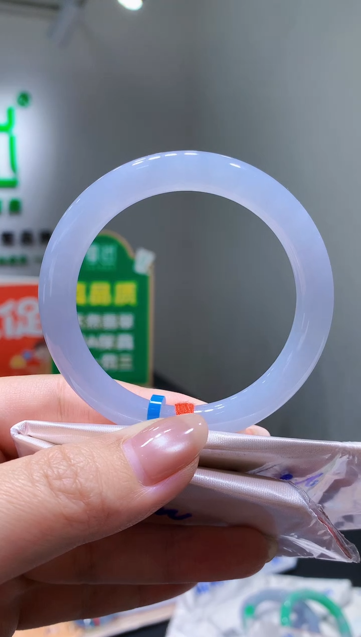 未镶嵌手镯翡翠k11天然A货缅甸翡翠54.8