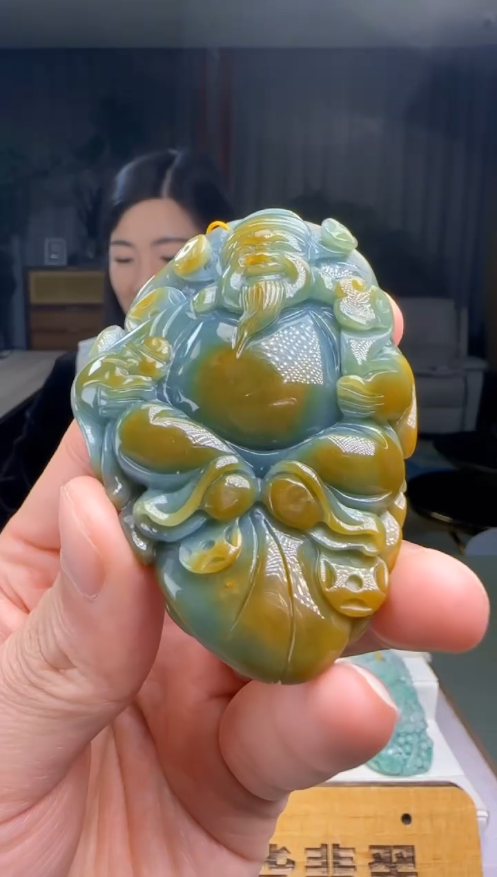 【闪购商品】翡翠吊坠(不含链)未镶嵌DY@@960Q3J14865