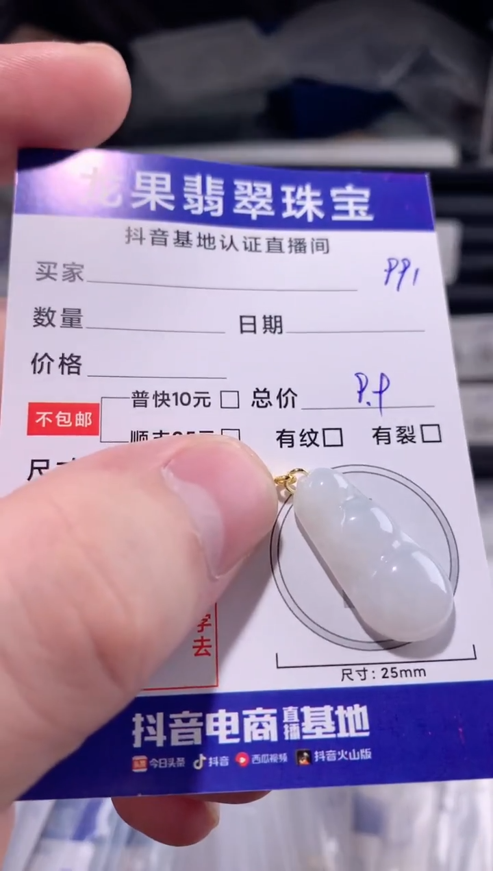 颈饰未镶嵌翡翠豆子991