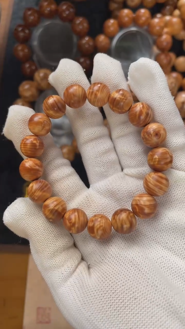 【闪购商品】柏木（崖柏）手串/手链太行崖柏闪电纹12