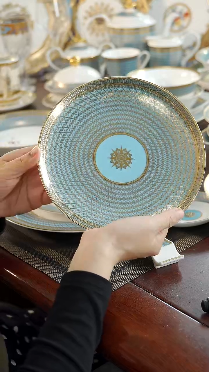 瓷片8英寸点心盘1个