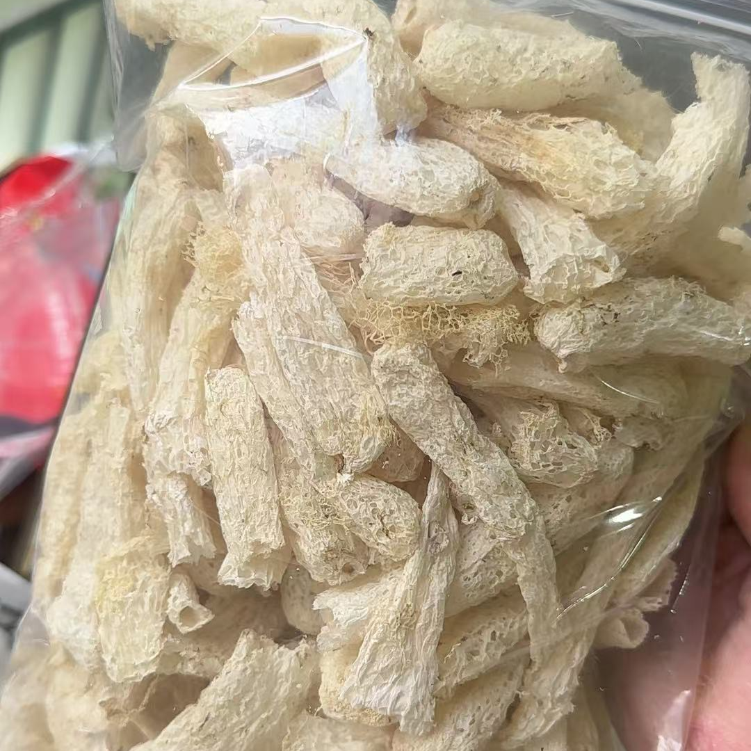 当季竹荪菇杆 农家 自采摘干货 无熏硫  (纯杆，有点丑) 