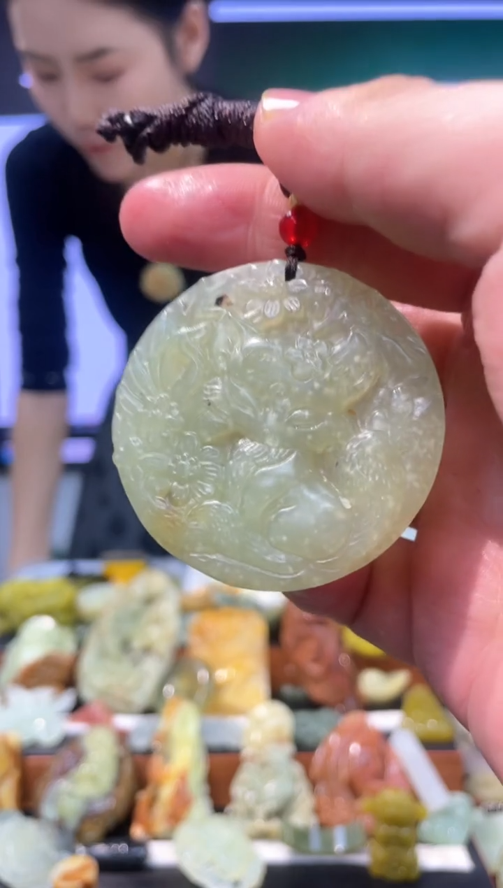 【闪购商品】岫玉吊坠未镶嵌·