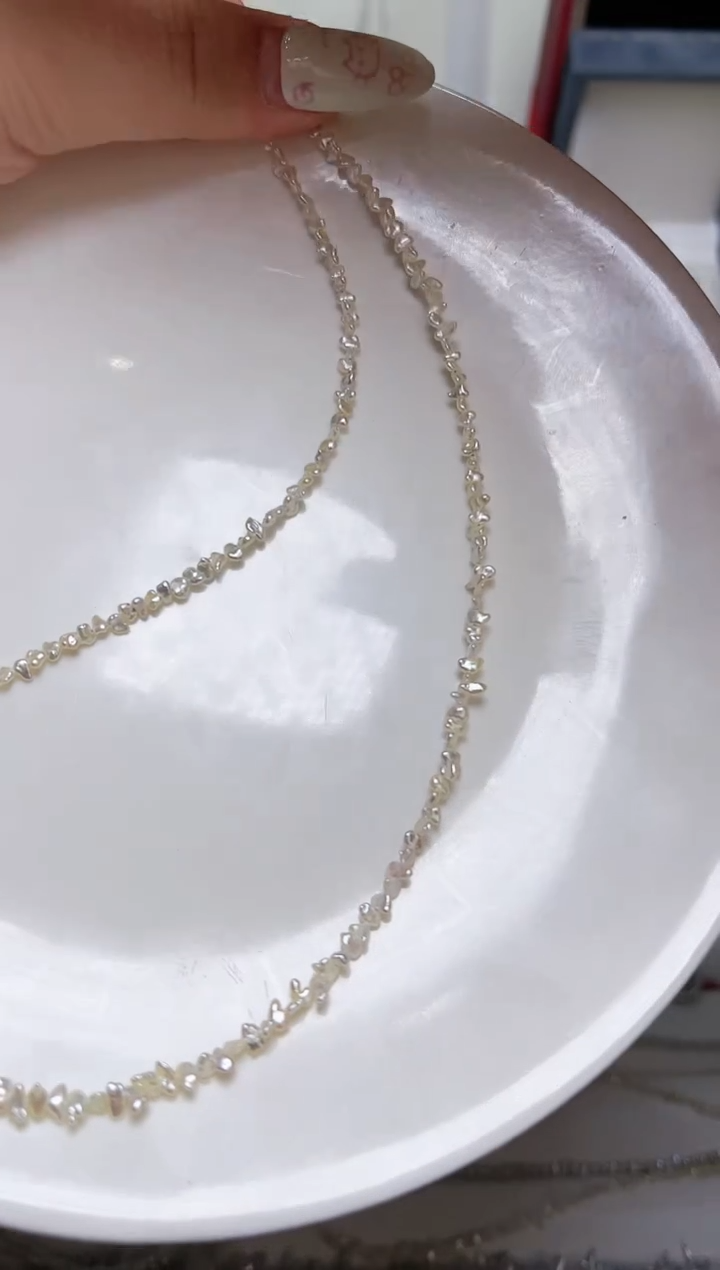 【闪购商品】海水珍珠项链18K金镶嵌78