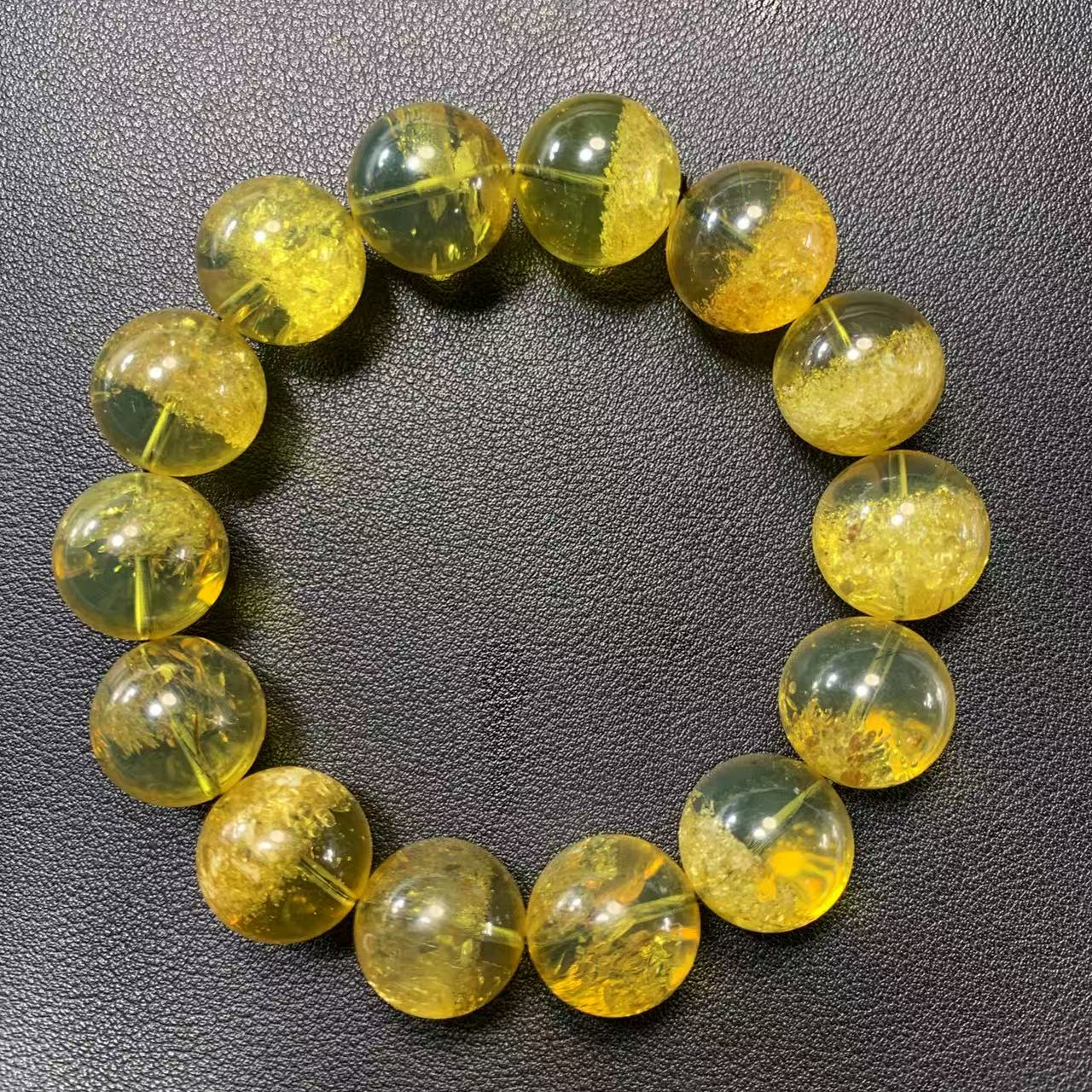 半山水爆金花手串