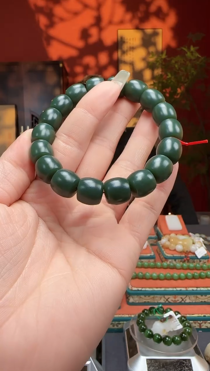 【闪购商品】和田玉手串未镶嵌手串12