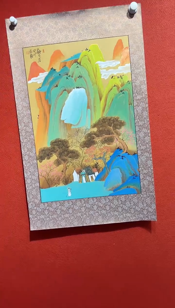 国画秦燕格国画手绘作品Y38