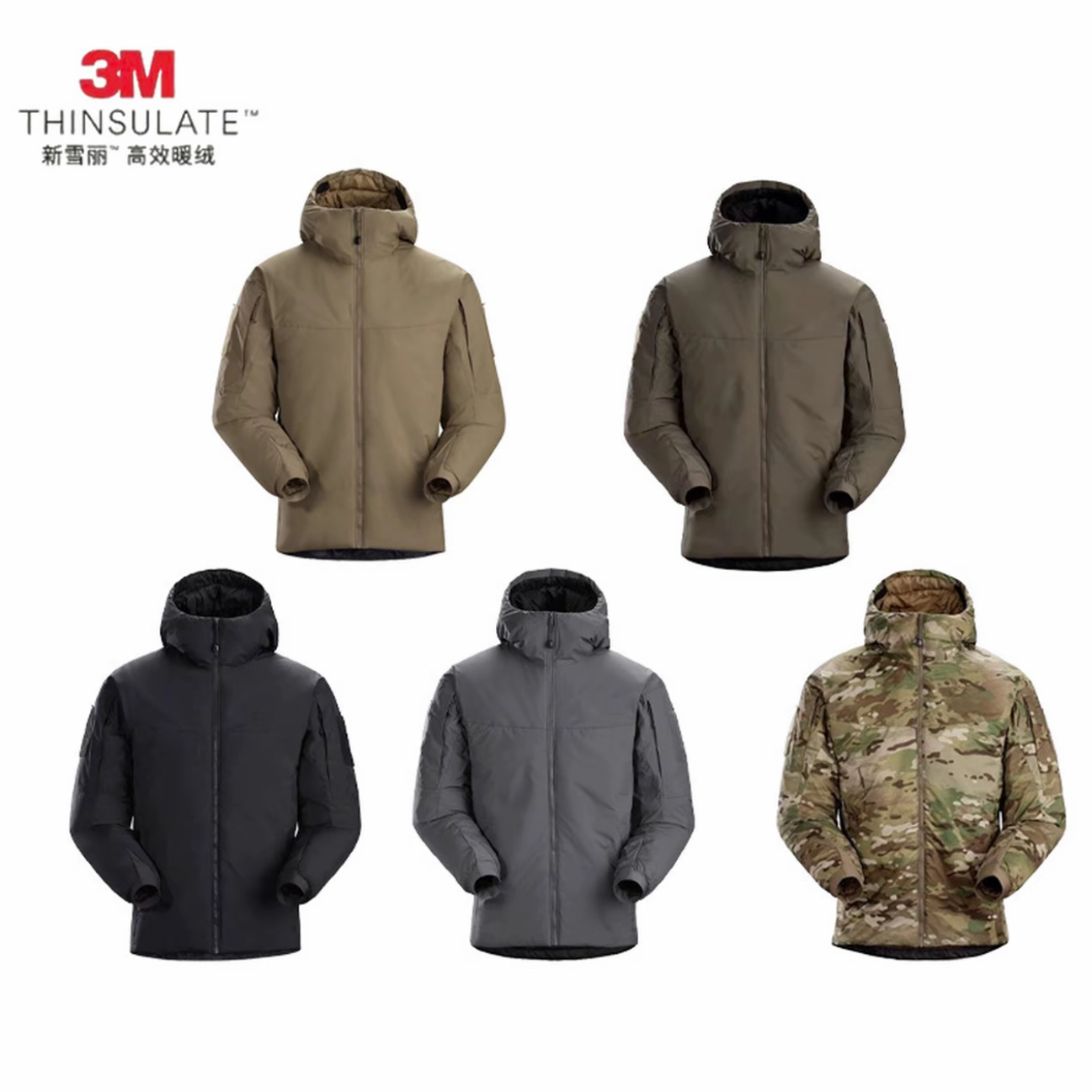 【2026版本】 严选3M棉三防连帽棉服EPTFE防水膜 Cold WX Hoody LT
