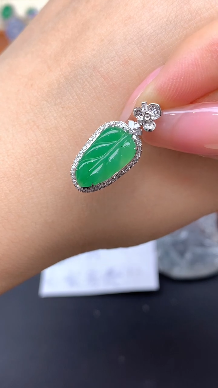 【闪购商品】翡翠颈饰未镶嵌166-天然翡翠