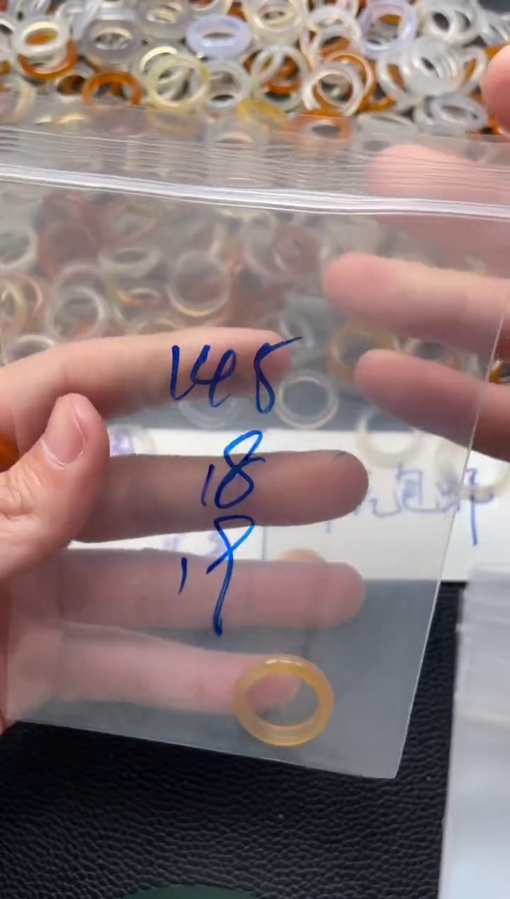 【闪购商品】玛瑙/玉髓戒指未镶嵌145