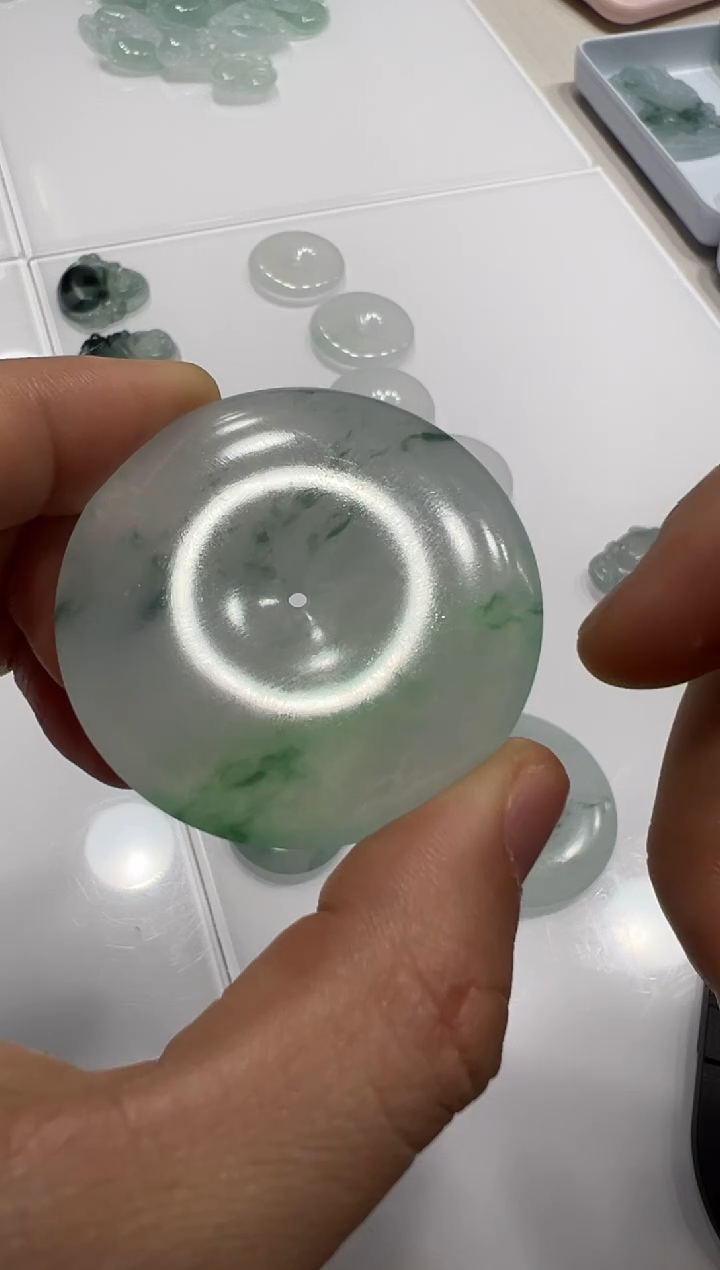 【闪购商品】定制翡翠未镶嵌扣子