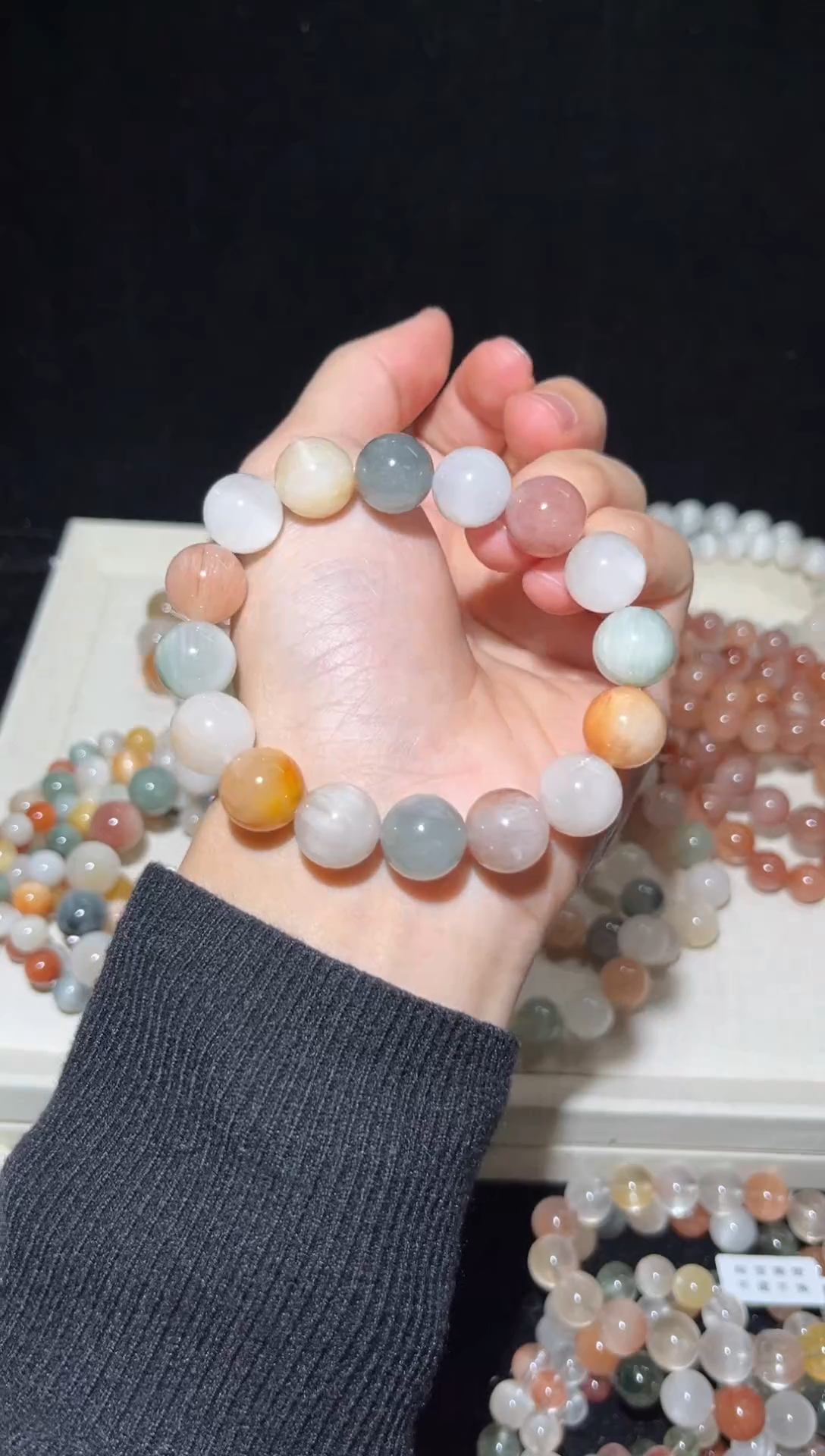 未镶嵌手串水晶28彩兔毛出厂价默认微瑕13