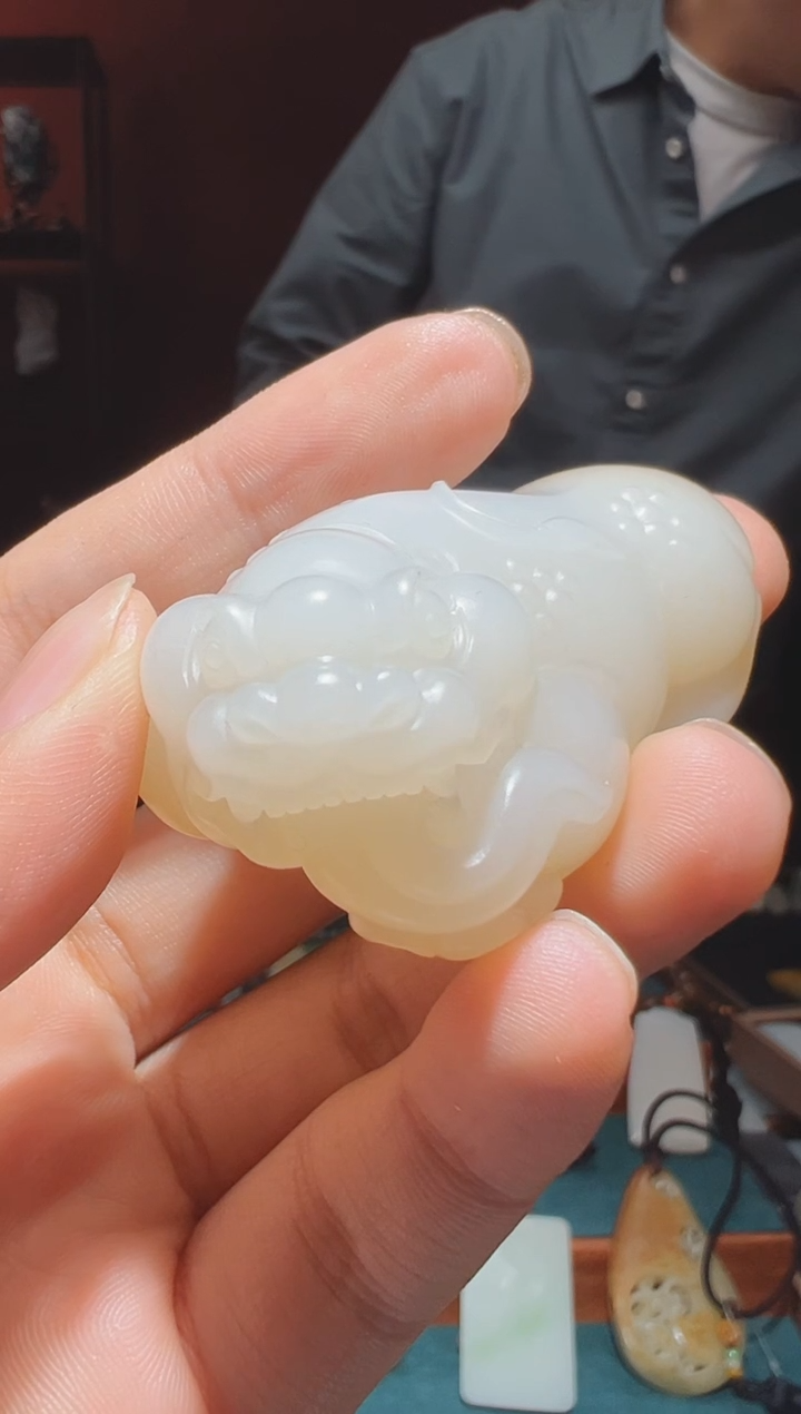 【闪购商品】和田玉吊坠(不含链)未镶嵌1