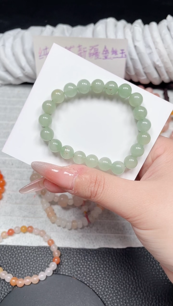 【闪购商品】石英质玉手镯未镶嵌东陵8