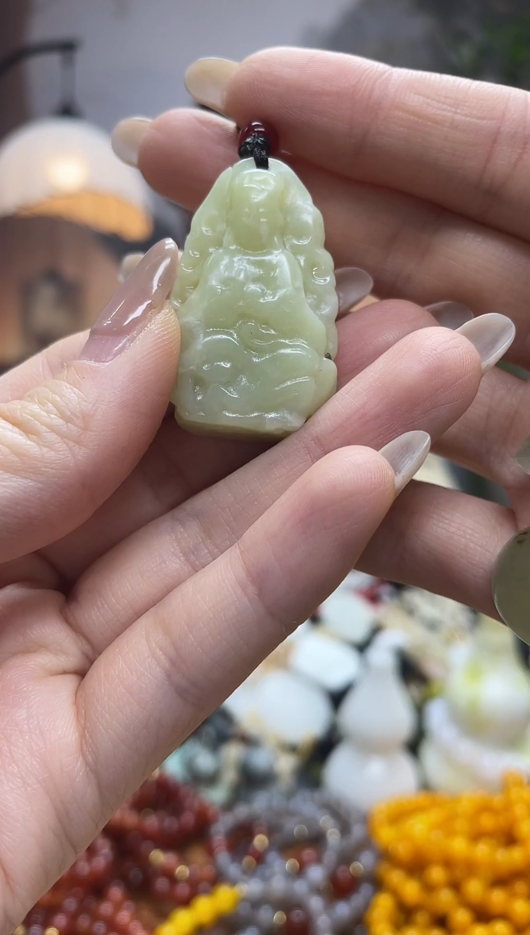 未镶嵌岫玉吊坠·