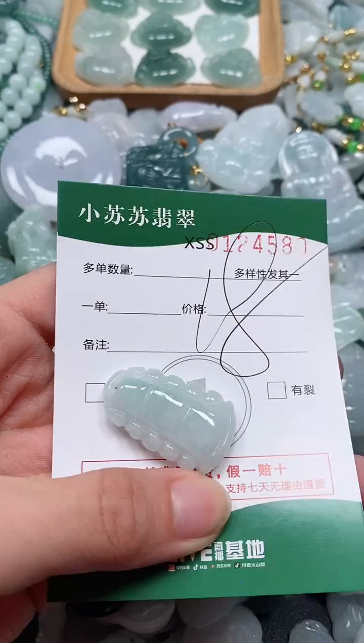 【闪购商品】翡翠颈饰未镶嵌闪购商品0124580