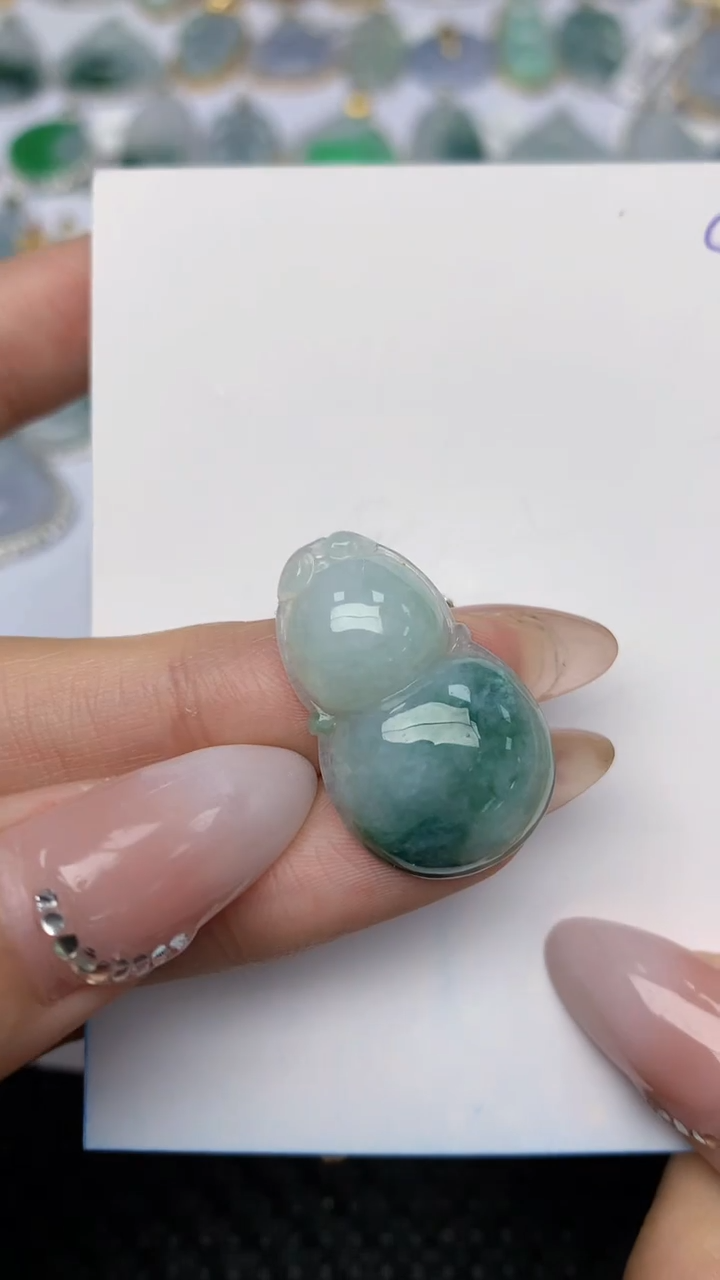 【闪购商品】翡翠颈饰未镶嵌天然翡翠A货 9