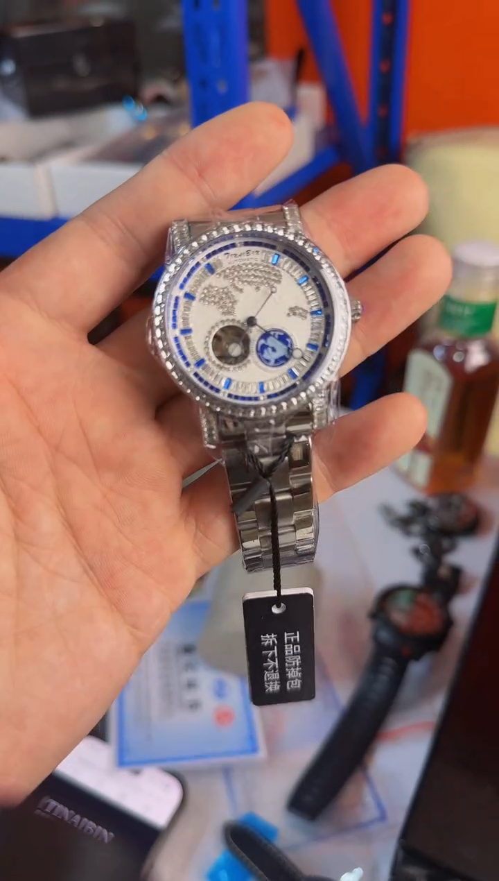 金属全自动机械手表4