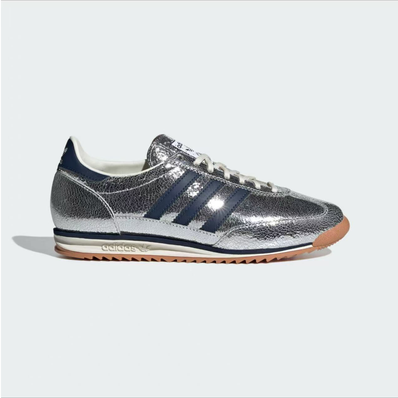 【滔搏联动】Adidas SL 72 银色舒适百搭防滑耐磨低帮休闲鞋JH8654