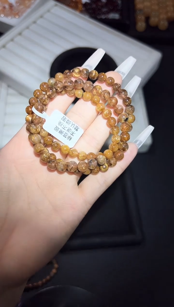 未镶嵌手串水晶14a多样性发其一【1条】默认微瑕