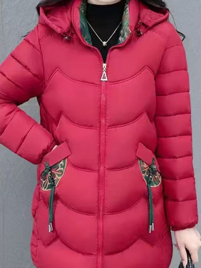 女士国风棉服2483-A435