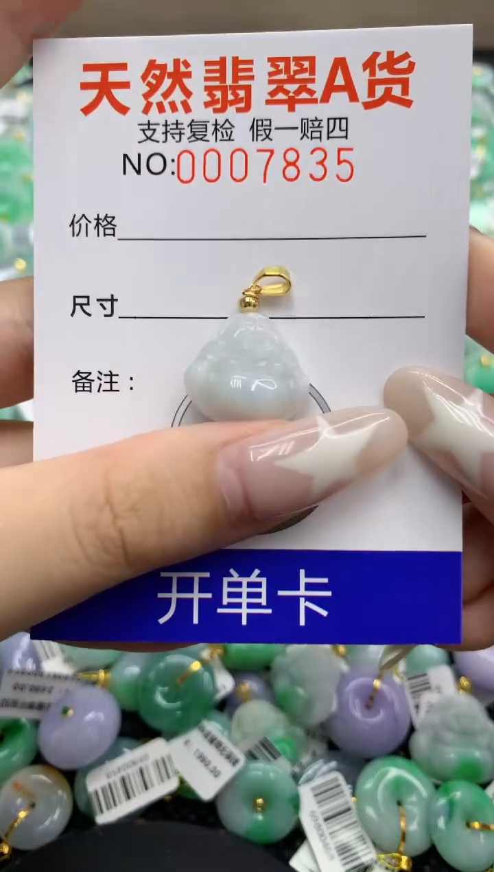 翡翠未镶嵌颈饰111111111111