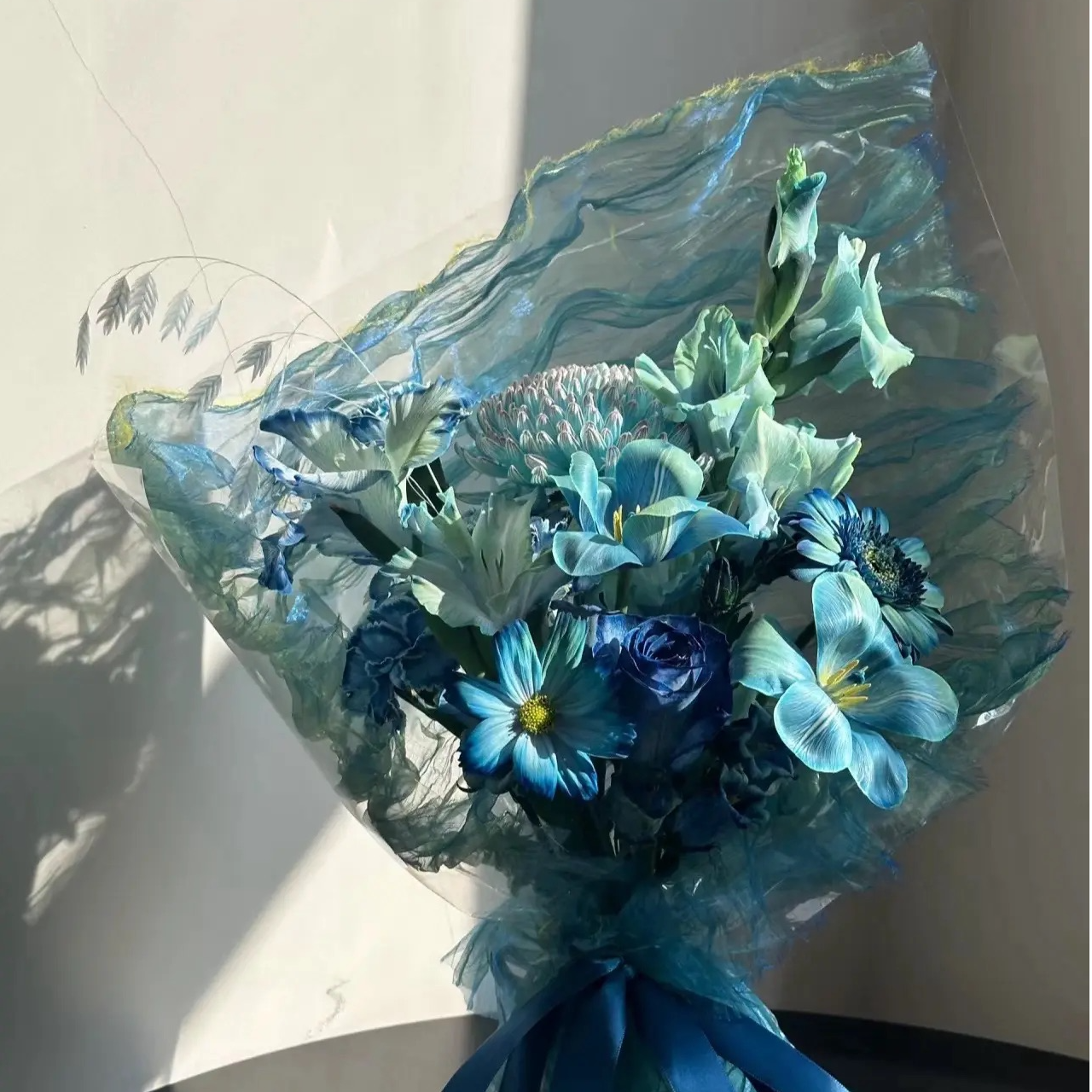 送男友必备【海洋之歌】郁金香混合花束