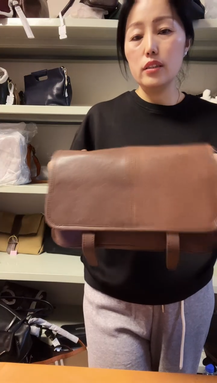 牛皮（革）高端订制时尚百搭女士手提斜跨包