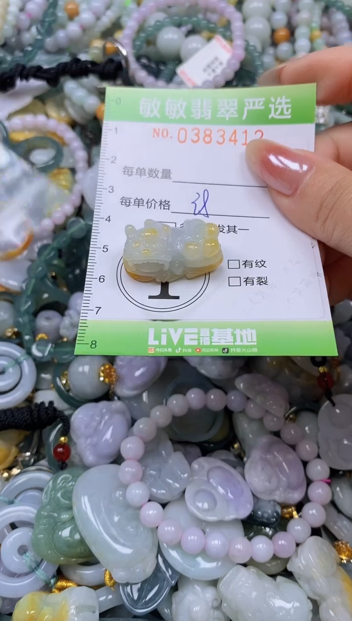 颈饰未镶嵌翡翠闪购0383412