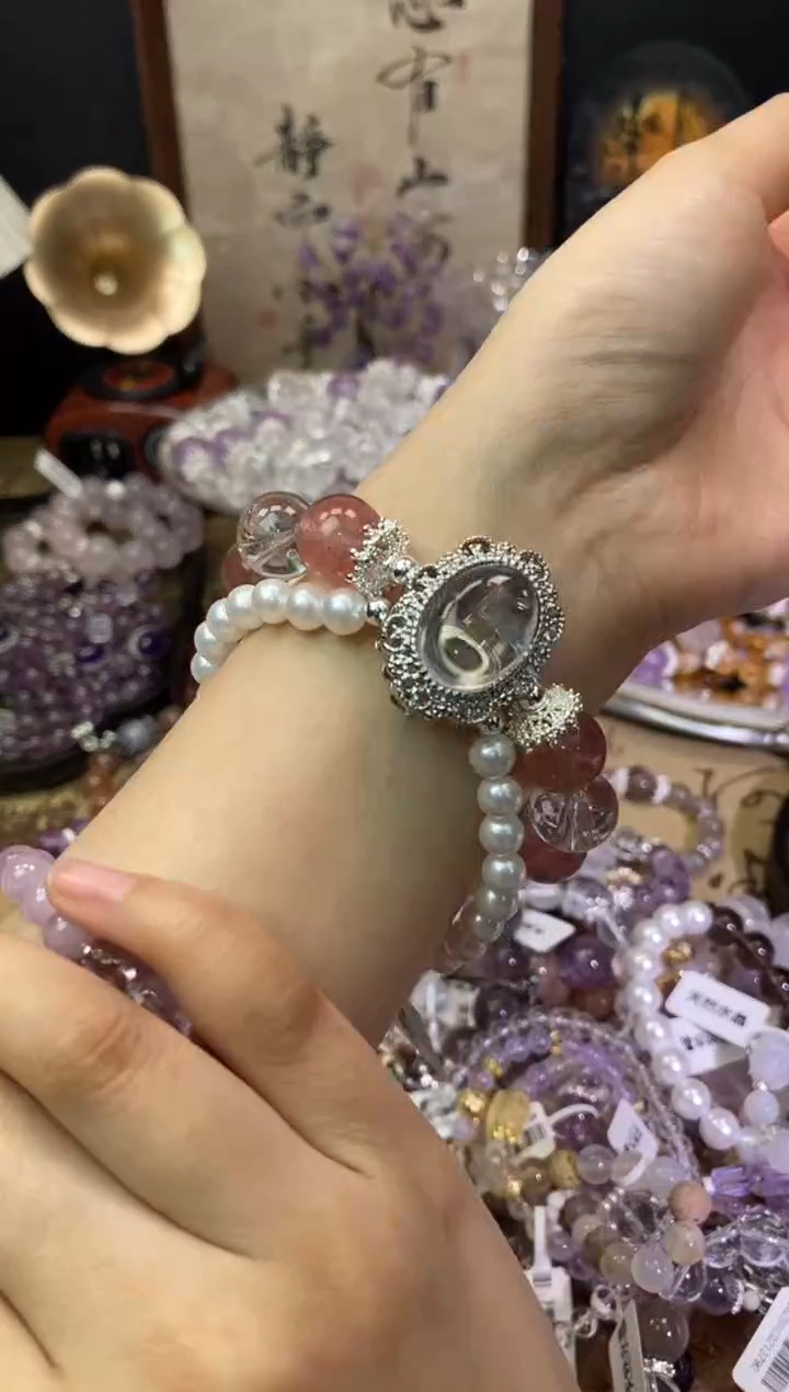 【闪购商品】石英质玉手饰未镶嵌241手串