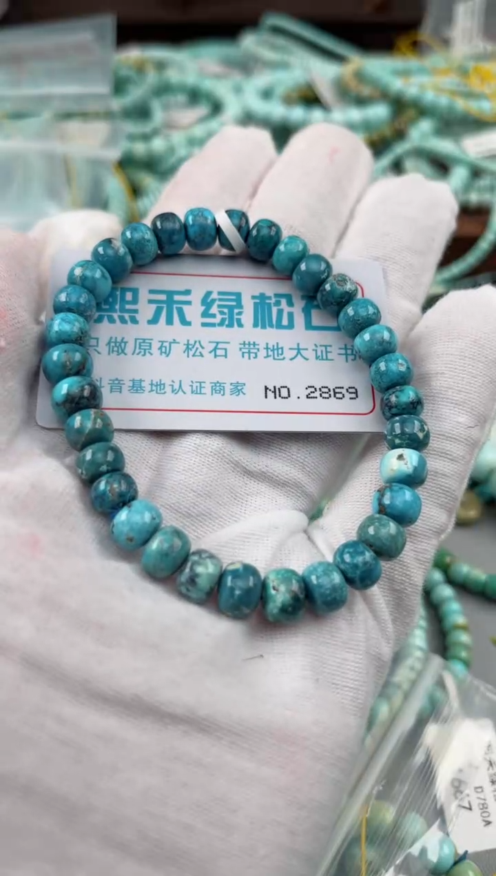 未镶嵌绿松石松石2869