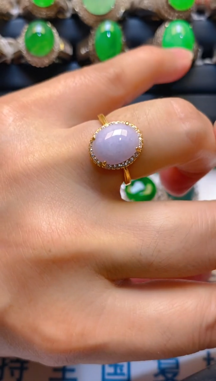 【闪购商品】翡翠耳饰银S925镶嵌天然A货翡翠1