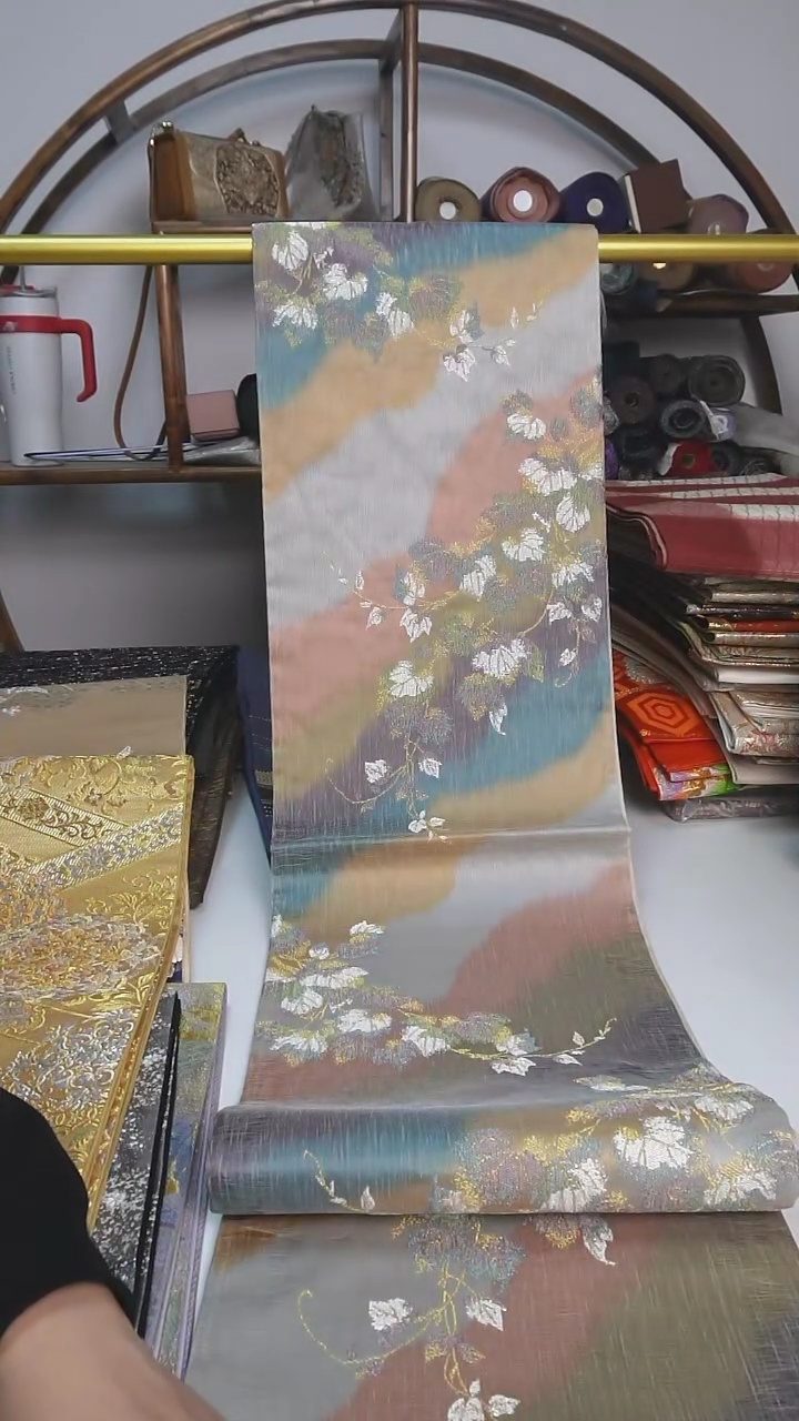 【闪购商品】织绣155西阵织六通葡萄纹
