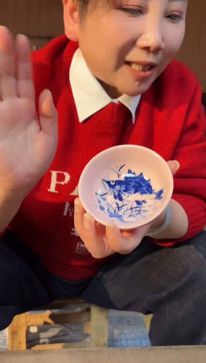 杯子陶景德镇高温陶瓷杯