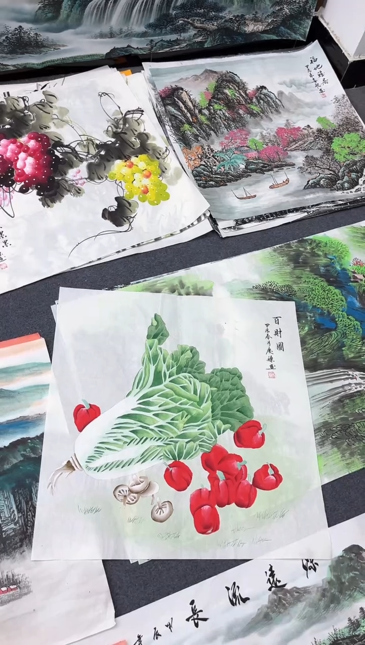 【闪购商品】国画明月轩的直播间12