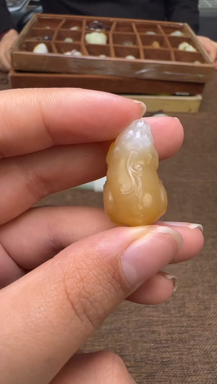 吊坠(不含链)未镶嵌和田玉吊坠