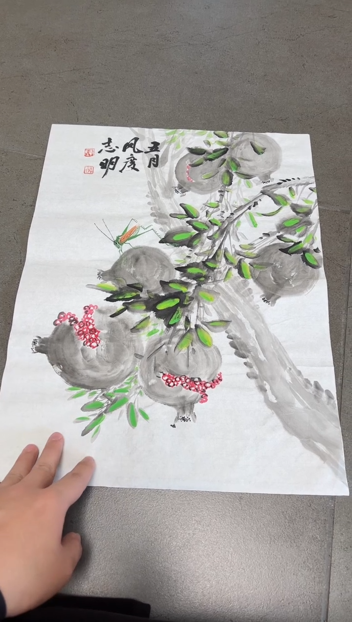 绘画韩江书画天悦-陈志明2 画