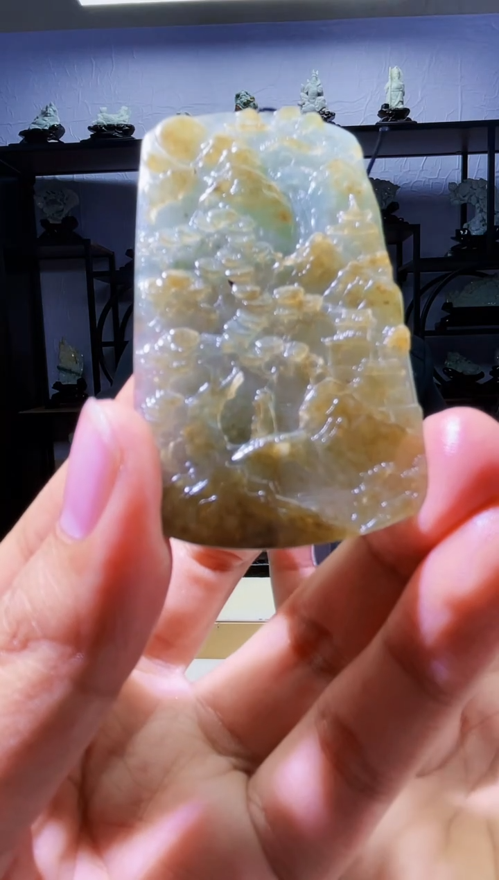 【闪购商品】定制翡翠未镶嵌毛货02180032