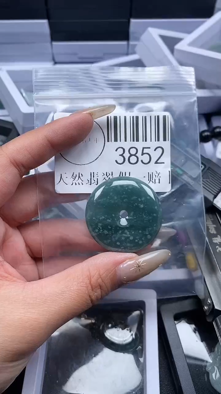颈饰未镶嵌翡翠3852