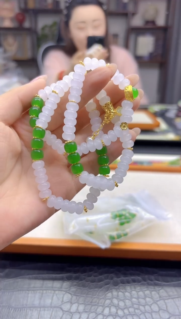 颈饰未镶嵌和田玉DIY款S947