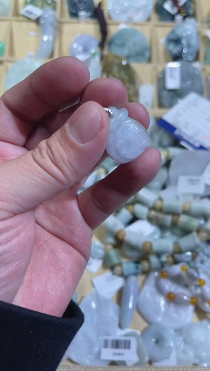 【闪购商品】翡翠颈饰未镶嵌天然缅甸A货翡翠（多样性发货）钱袋