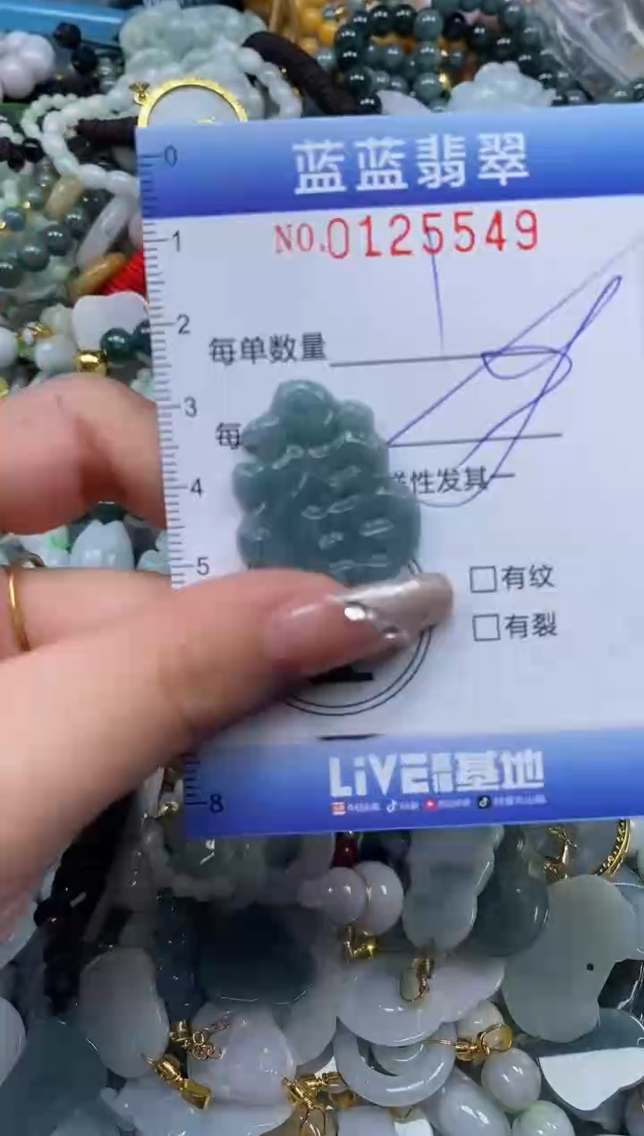 【闪购商品】翡翠颈饰未镶嵌闪购0125549多样性发其一