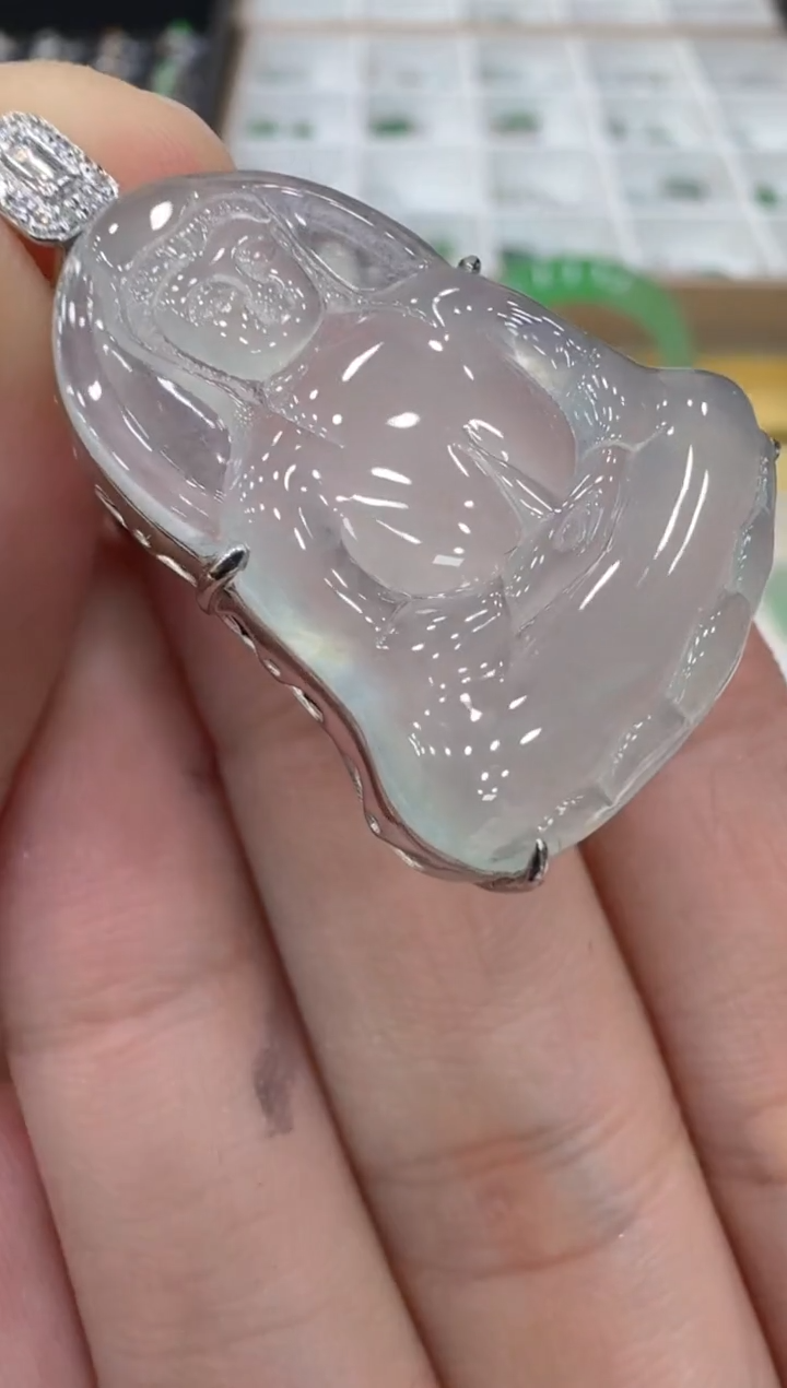 【闪购商品】翡翠吊坠(不含链)18K金镶嵌多样性团购发一件