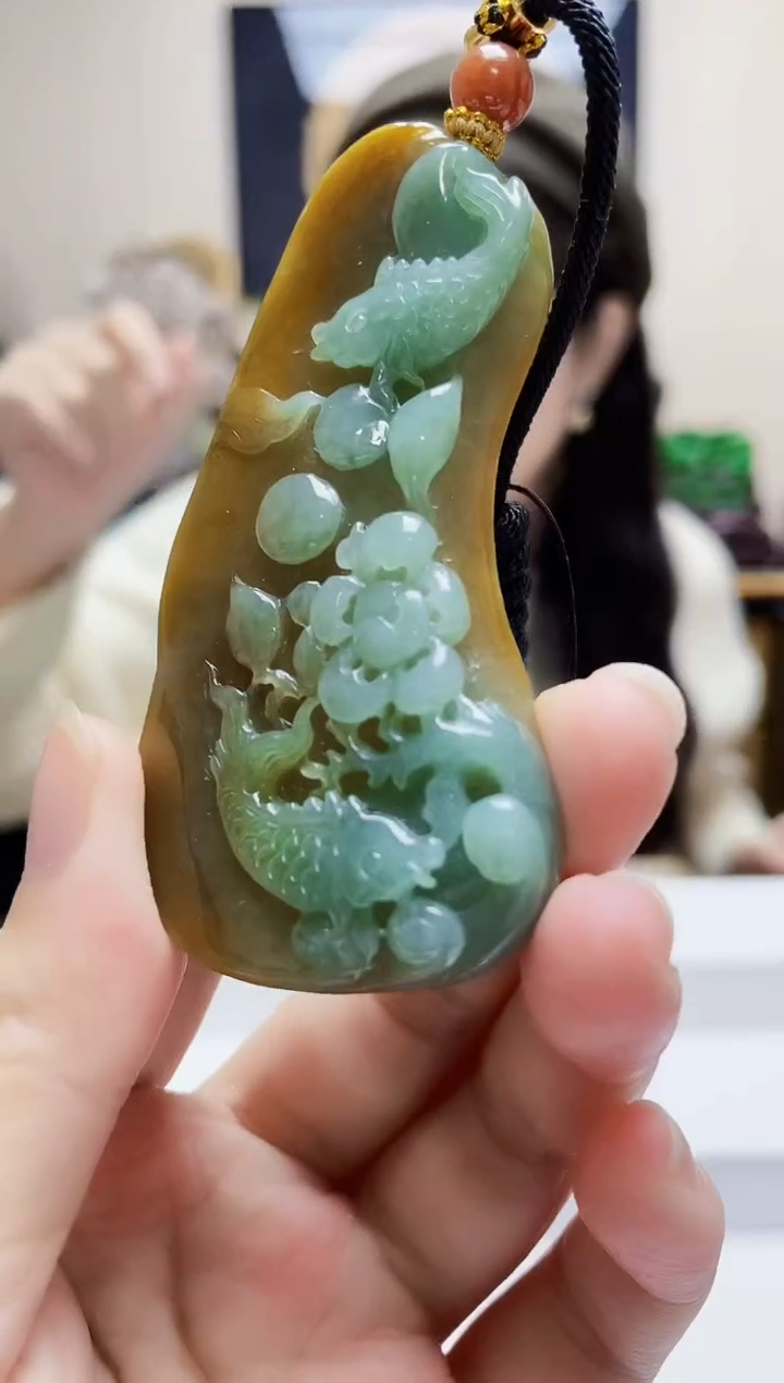 未镶嵌定制翡翠吊坠164