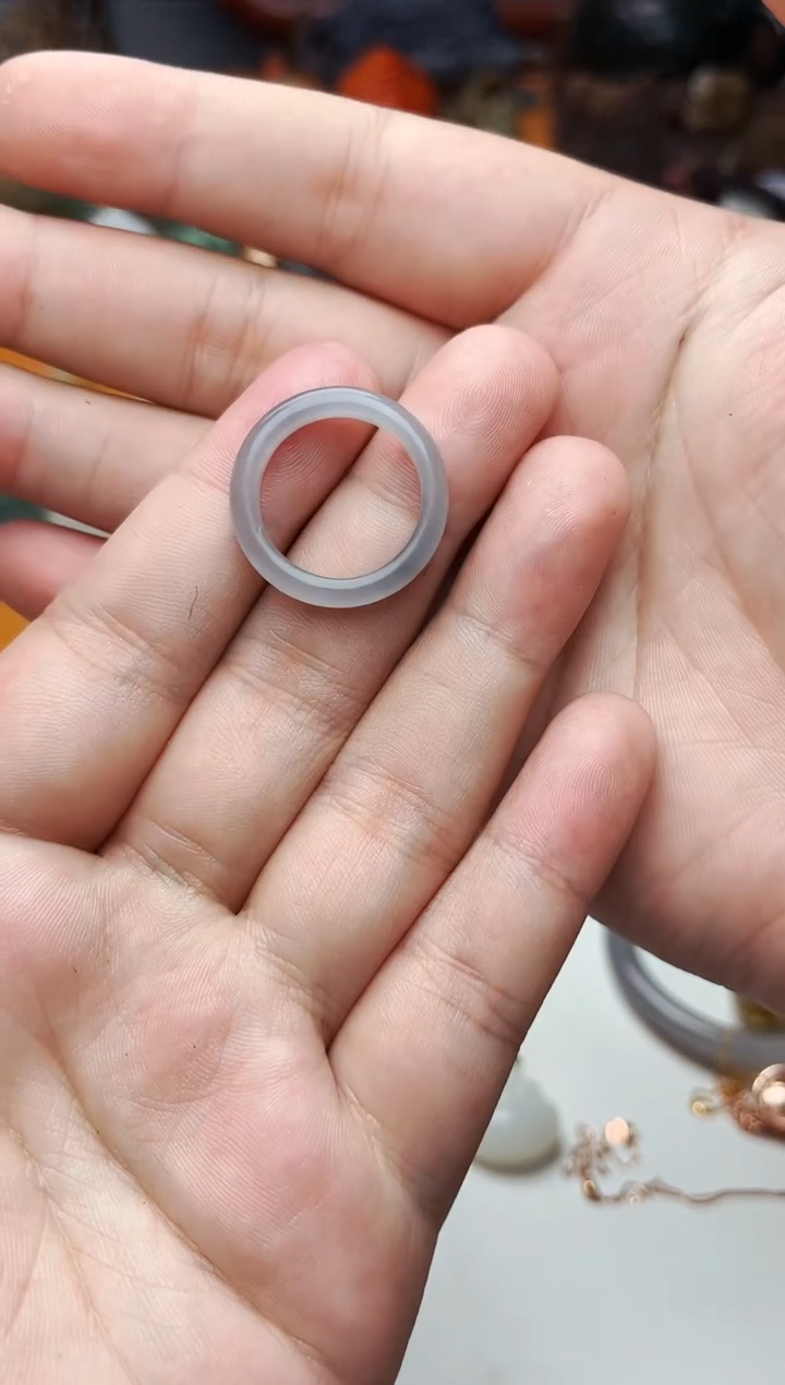 【闪购商品】和田玉戒圈未镶嵌戒圈01